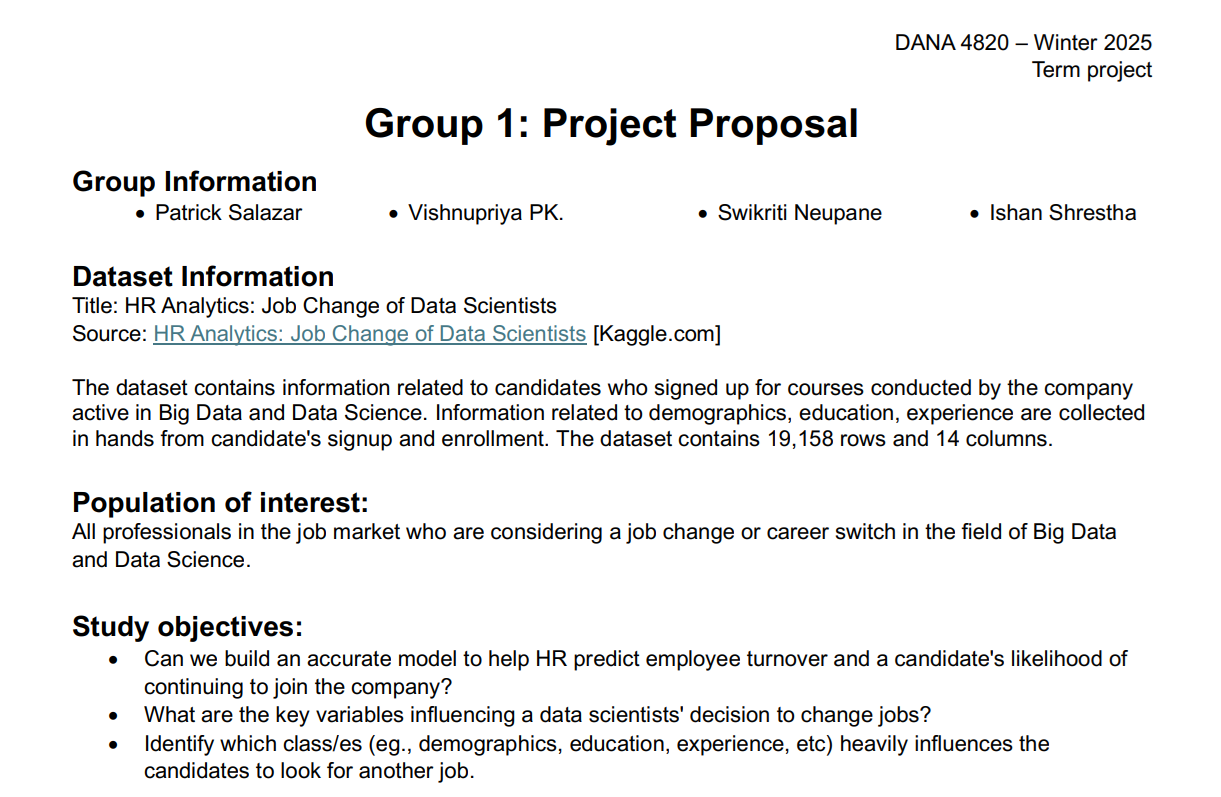 HR Analytics - Job Change Prediction